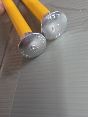 Vintage Boye knitting needles These knitting needles are marked with the 15